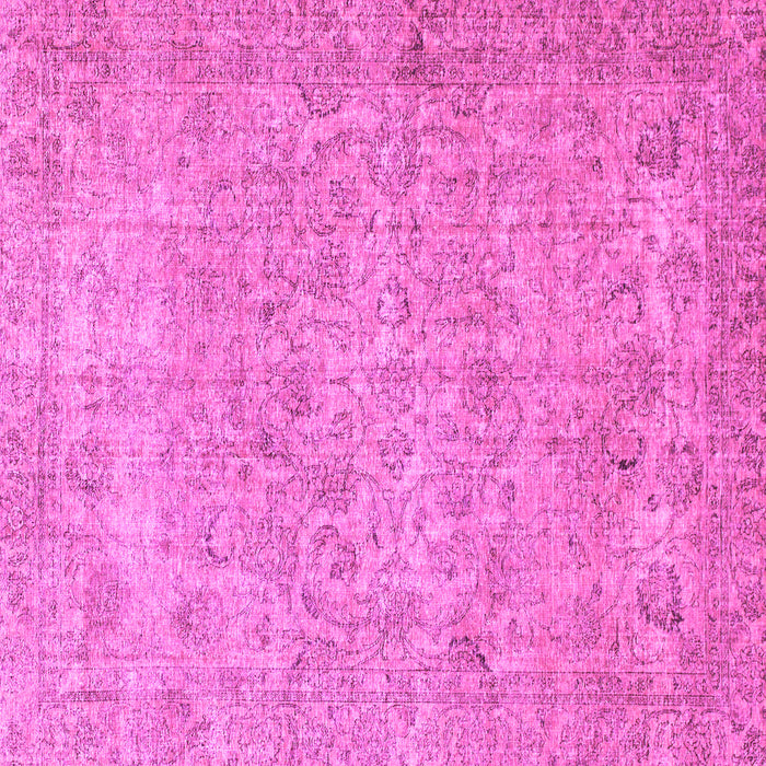 Square Abstract Pink Modern Rug, abs826pnk