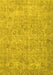 Abstract Yellow Modern Rug, abs826yw