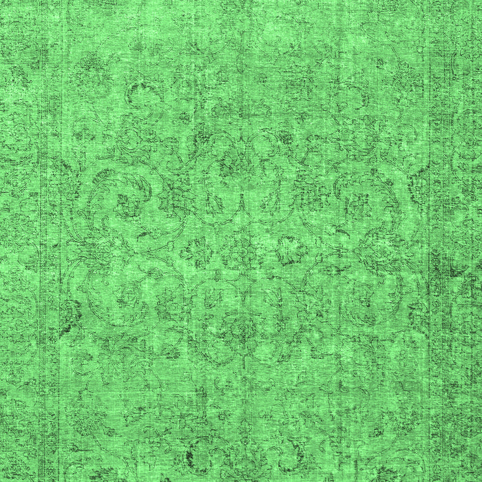 Abstract Emerald Green Modern Rug, abs826emgrn