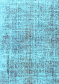 Abstract Light Blue Modern Rug, abs827lblu