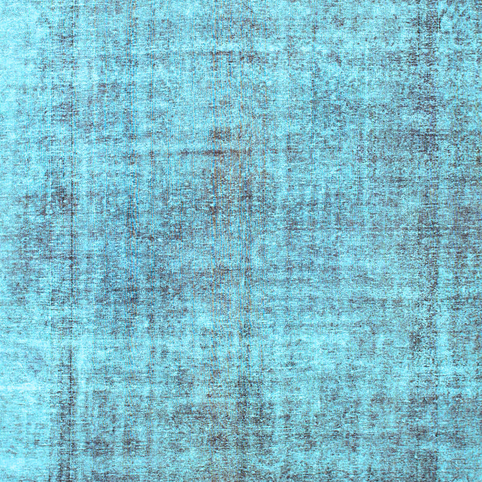 Abstract Light Blue Modern Rug, abs827lblu