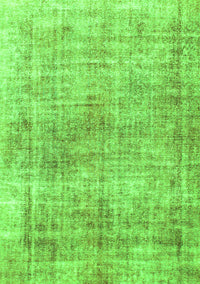 Abstract Green Modern Rug, abs827grn