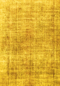 Abstract Yellow Modern Rug, abs827yw