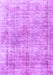 Machine Washable Abstract Purple Modern Area Rugs, wshabs827pur