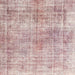 Square Abstract Purple Pink Modern Rug, abs827