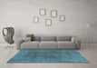 Machine Washable Abstract Light Blue Modern Rug in a Living Room, wshabs828lblu