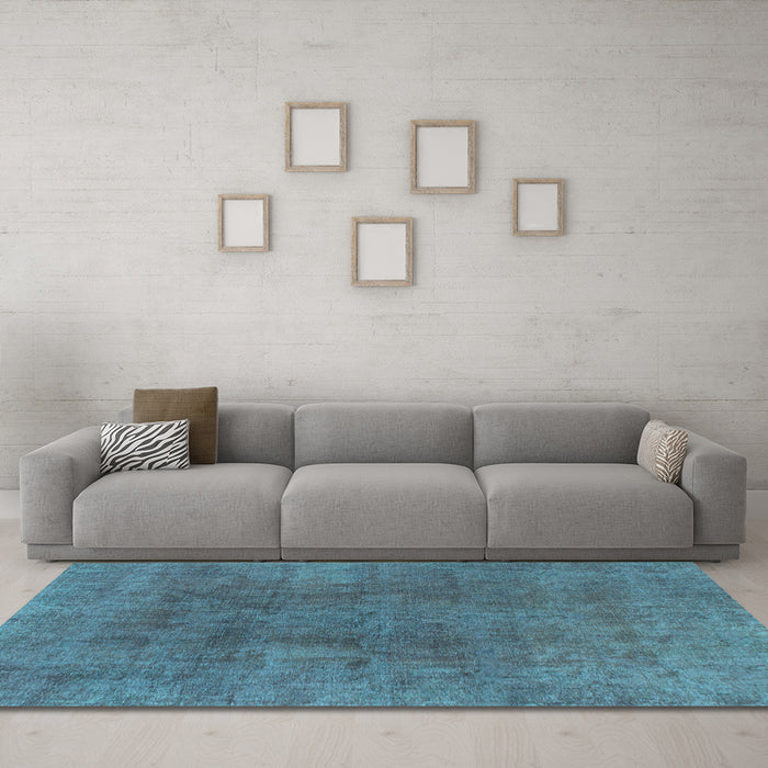 Machine Washable Abstract Light Blue Modern Rug in a Living Room, wshabs828lblu