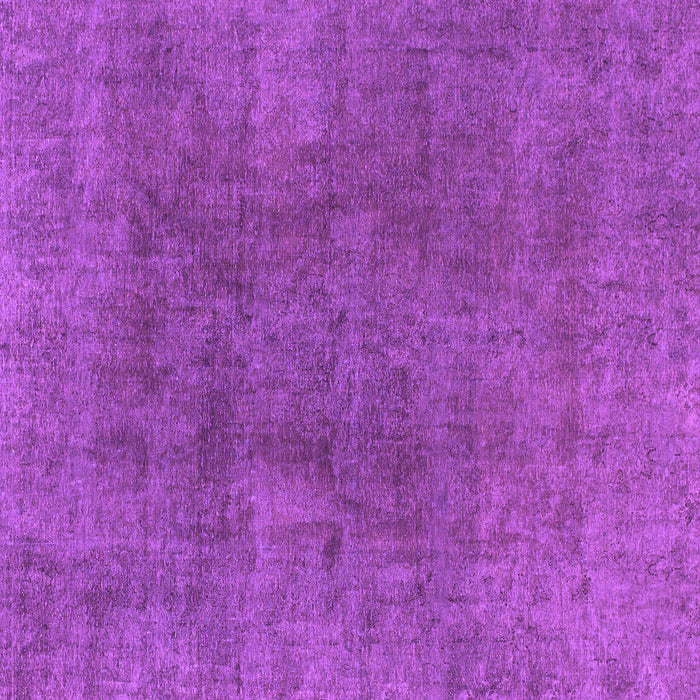 Square Machine Washable Abstract Purple Modern Area Rugs, wshabs828pur