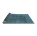 Sideview of Abstract Light Blue Modern Rug, abs828lblu