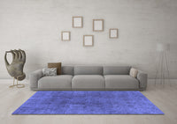 Machine Washable Abstract Blue Modern Rug, wshabs828blu