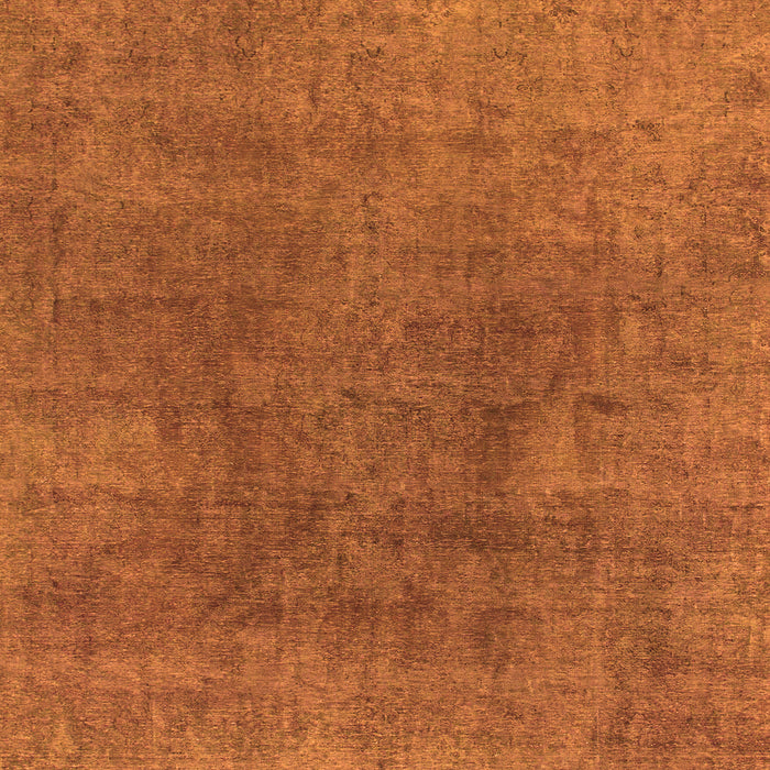 Square Machine Washable Abstract Orange Modern Area Rugs, wshabs828org