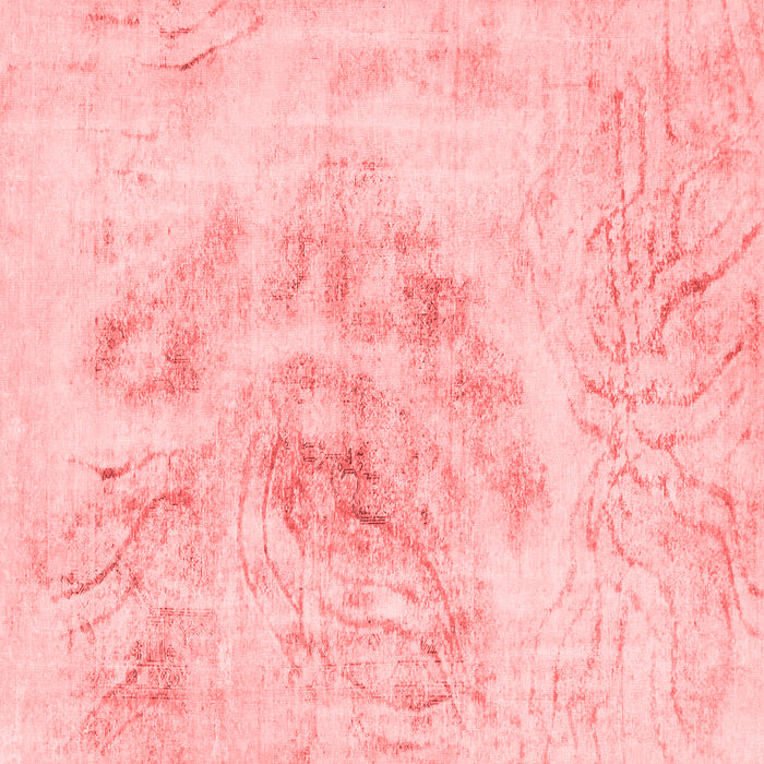 Abstract Red Modern Rug, abs829red