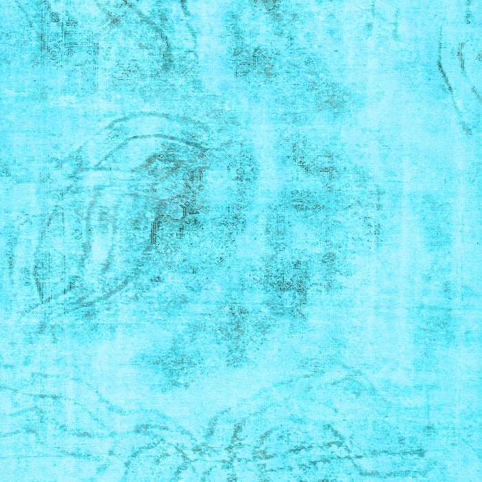 Abstract Light Blue Modern Rug, abs829lblu