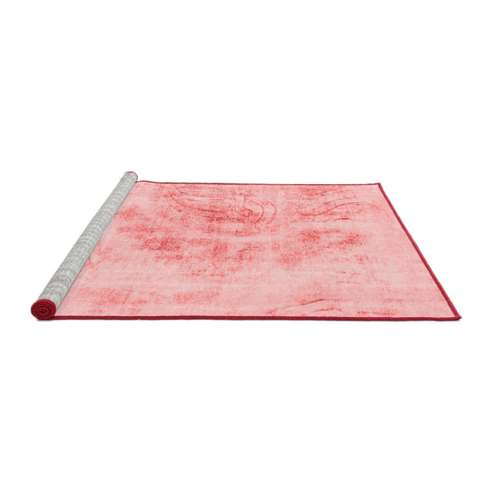 Modern Red Washable Rugs