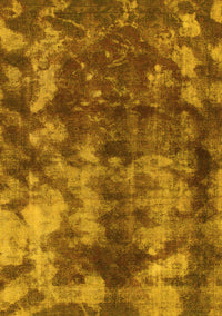 Abstract Yellow Modern Rug, abs830yw