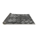 Sideview of Abstract Gray Modern Rug, abs830gry