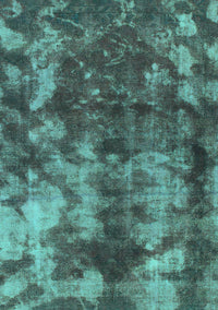 Abstract Turquoise Modern Rug, abs830turq