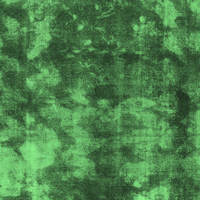 Machine Washable Abstract Emerald Green Modern Area Rugs, wshabs830emgrn