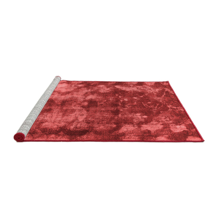Modern Red Washable Rugs