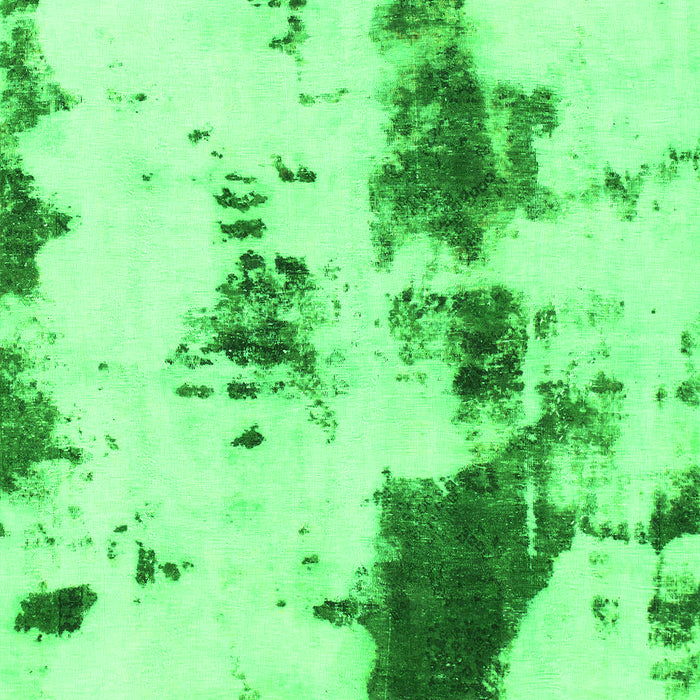 Abstract Green Modern Rug, abs831grn