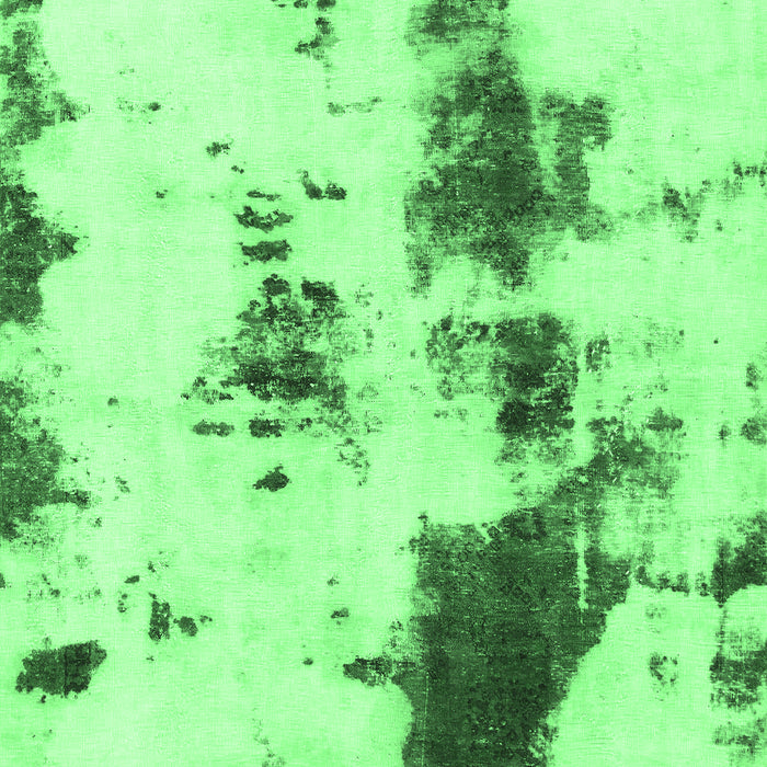 Abstract Emerald Green Modern Rug, abs831emgrn