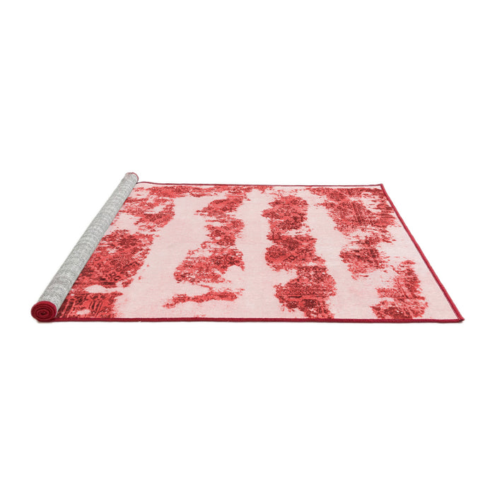 Modern Red Washable Rugs