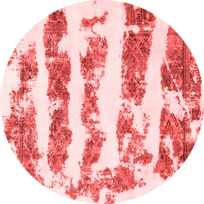 Machine Washable Abstract Red Modern Rug, wshabs832red