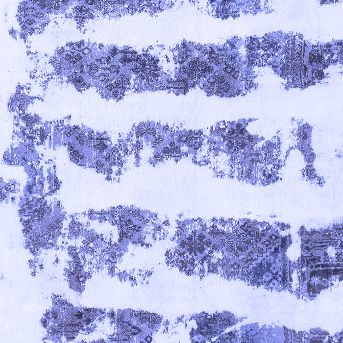 Abstract Blue Modern Rug, abs832blu