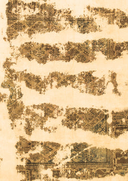 Abstract Brown Modern Rug, abs832brn