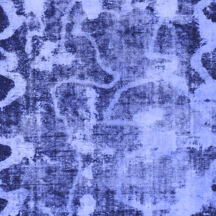 Machine Washable Persian Blue Bohemian Rug, wshabs833blu