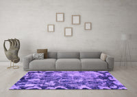 Machine Washable Persian Purple Bohemian Rug, wshabs833pur