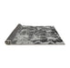 Sideview of Persian Gray Bohemian Rug, abs833gry