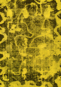 Persian Yellow Bohemian Rug, abs833yw