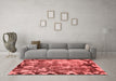 Bohemian Red Washable Rugs