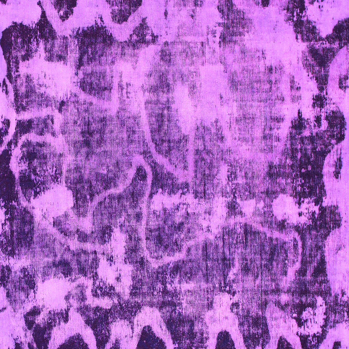 Square Machine Washable Persian Pink Bohemian Rug, wshabs833pnk