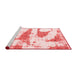 Modern Red Washable Rugs