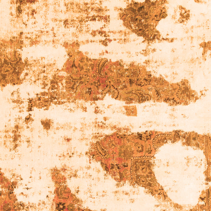 Machine Washable Abstract Orange Modern Area Rugs, wshabs834org