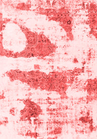 Abstract Red Modern Rug, abs834red