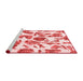 Modern Red Washable Rugs