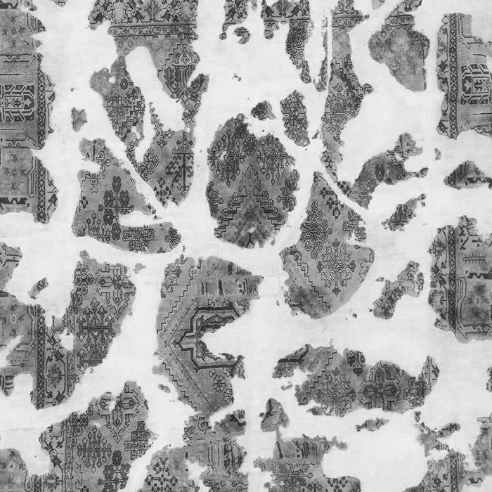 Abstract Gray Modern Rug, abs835gry