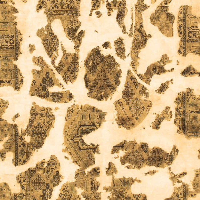 Abstract Brown Modern Rug, abs835brn