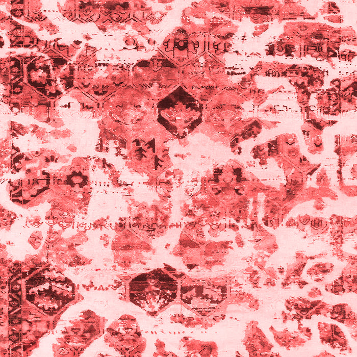 Abstract Red Modern Area Rugs