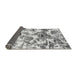 Sideview of Abstract Gray Modern Rug, abs836gry