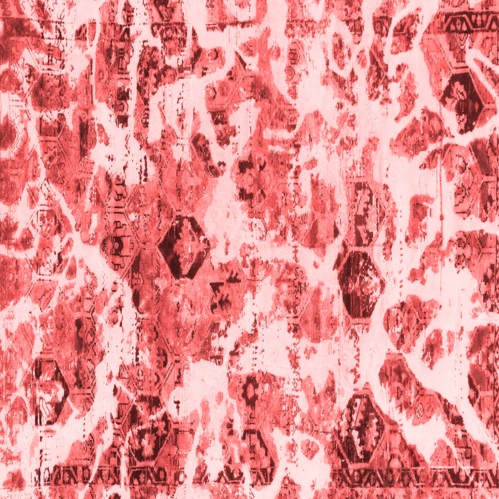 Abstract Red Modern Rug, abs836red