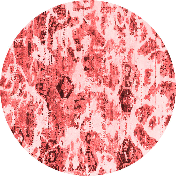 Abstract Red Modern Rug, abs836red