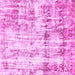 Square Abstract Pink Modern Rug, abs837pnk