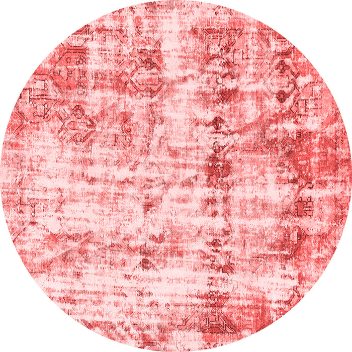 Abstract Red Modern Rug, abs837red