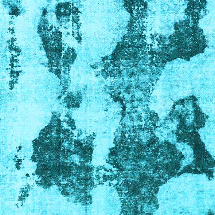 Abstract Light Blue Modern Rug, abs838lblu