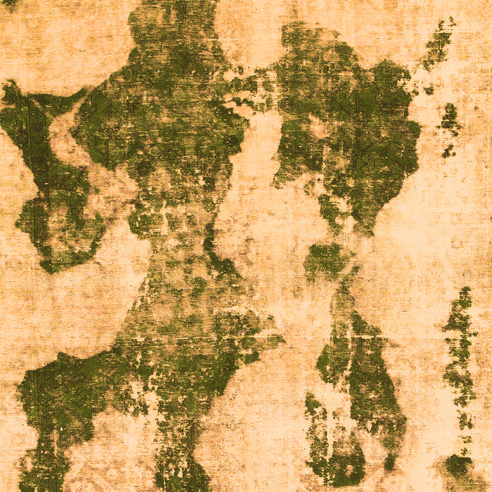 Abstract Orange Modern Rug, abs838org