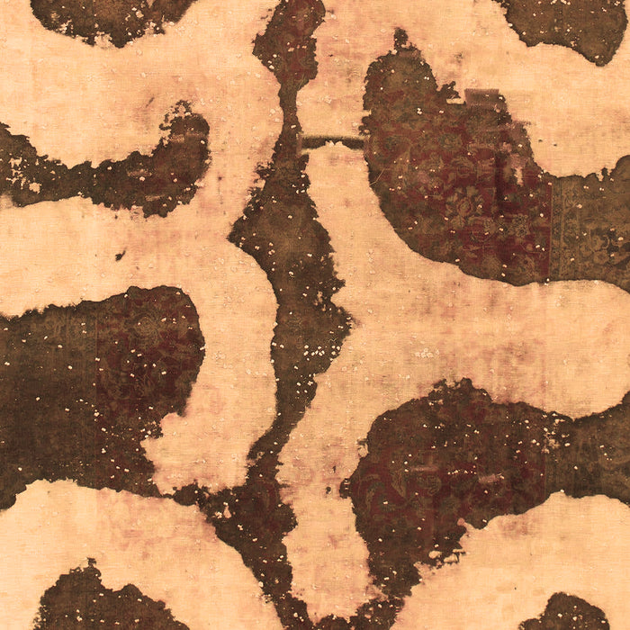 Machine Washable Abstract Brown Modern Rug, wshabs839brn